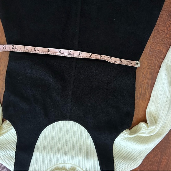 SANDRO Bi-Layered Ruffle Collar Knitted Wool Pinafore Dress 36 - Picture 8 of 16